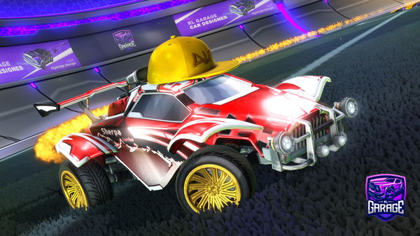 A Rocket League car design from whytz_08