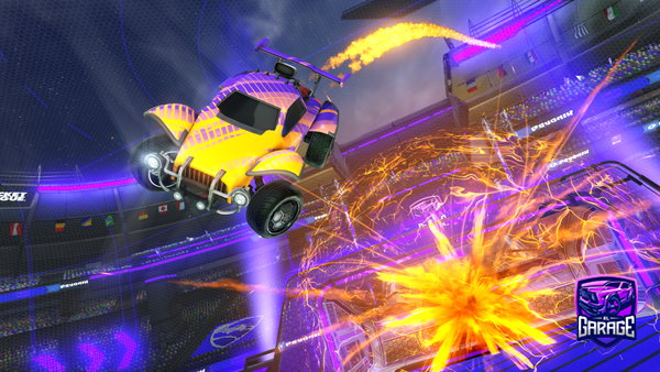 A Rocket League car design from sirialz