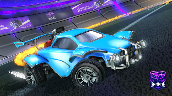 A Rocket League car design from kingm7