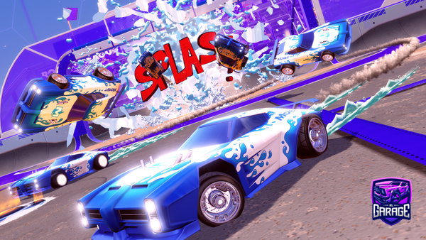 A Rocket League car design from freezy_yt