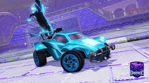 A Rocket League car design from AK0VIIC