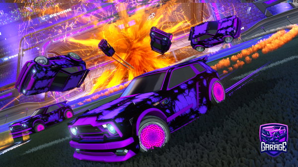 A Rocket League car design from Poepslaafjamal
