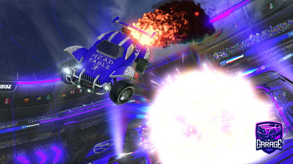 A Rocket League car design from A-people