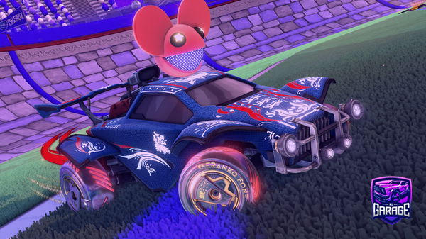 A Rocket League car design from Kentaro19