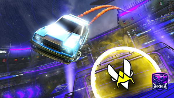 A Rocket League car design from RW9Newsettings