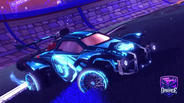 A Rocket League car design from RLGarage