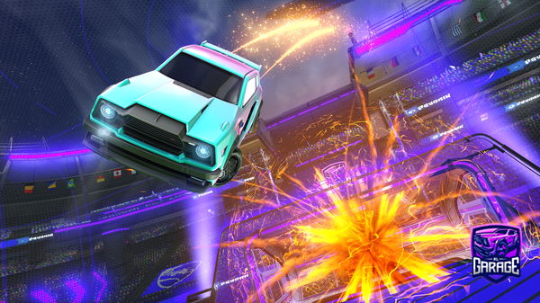 A Rocket League car design from reessmith40