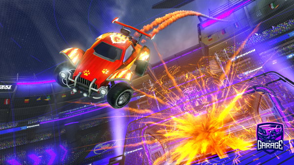 A Rocket League car design from lobo-rl