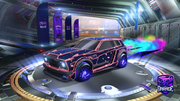 A Rocket League car design from swaggyness