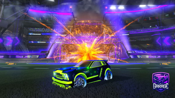 A Rocket League car design from andyco5