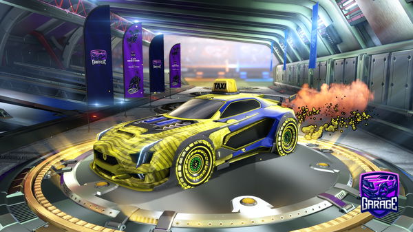 A Rocket League car design from X3VL4R