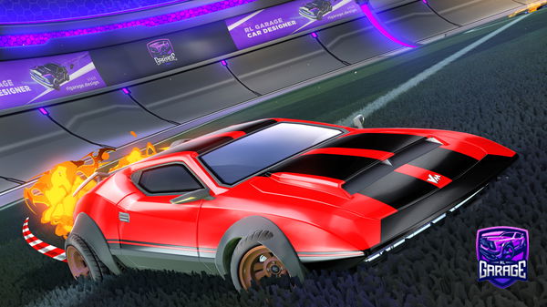 A Rocket League car design from rocketer531