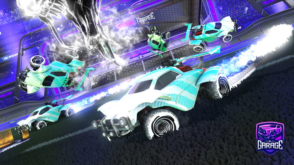 A Rocket League car design from rizus16