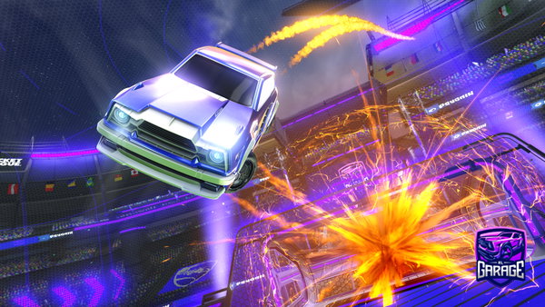 A Rocket League car design from DardeDevilDido15