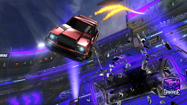 A Rocket League car design from xenonfps