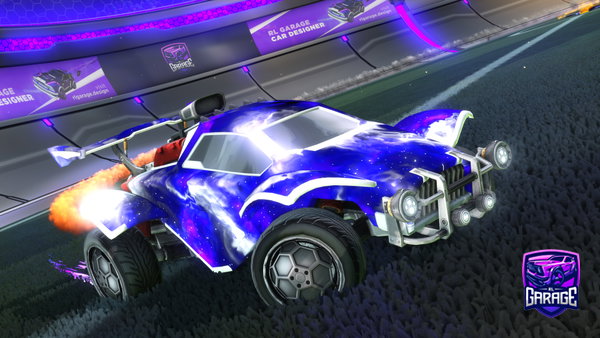 A Rocket League car design from drkxuv