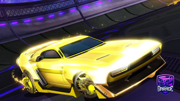 A Rocket League car design from Moonlight1015512