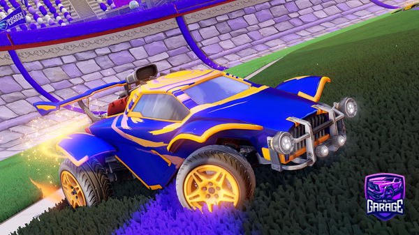 A Rocket League car design from GyroND