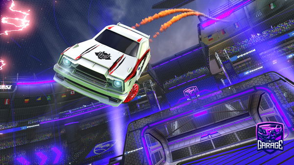 A Rocket League car design from Dxriaaan