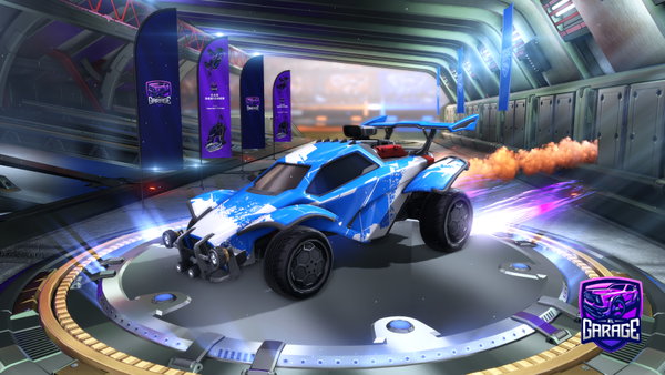 A Rocket League car design from Wipthemout