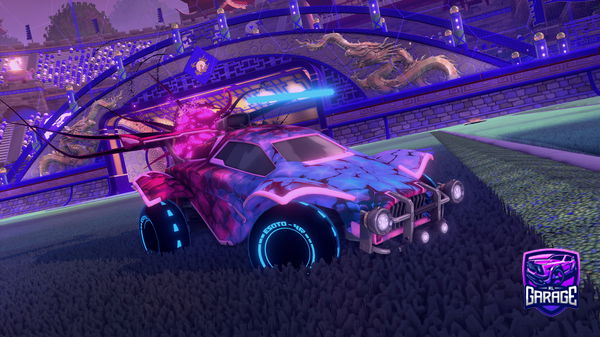 A Rocket League car design from raven10