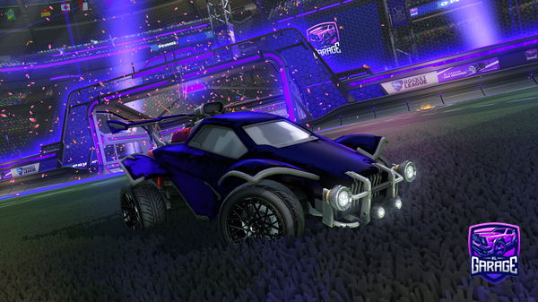 A Rocket League car design from Amiguinhoespancaxota