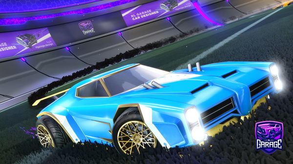 A Rocket League car design from jjyvn