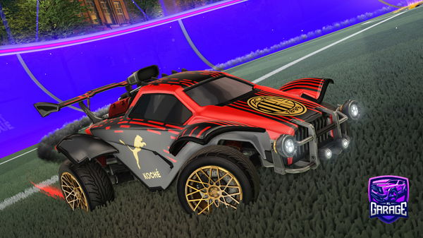 A Rocket League car design from Xighski