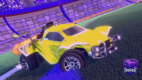 A Rocket League car design from SKYZYMusty