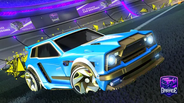 A Rocket League car design from G0J1RA