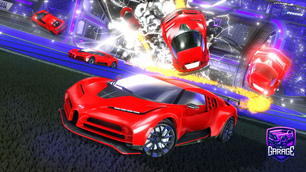 A Rocket League car design from Cardiffian10