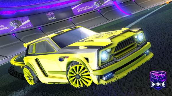 A Rocket League car design from Kloni200