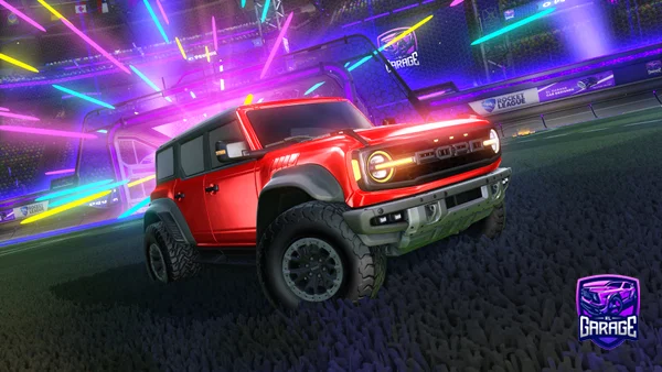 A Rocket League car design from cooperbusse