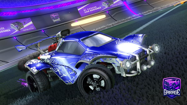 A Rocket League car design from noahokf094