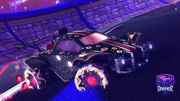 A Rocket League car design from -Goose-