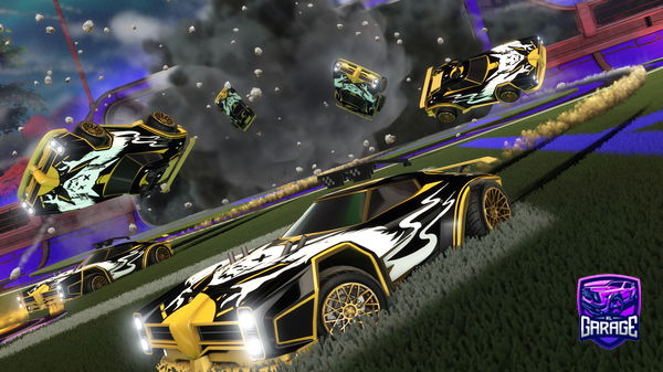 A Rocket League car design from STTS