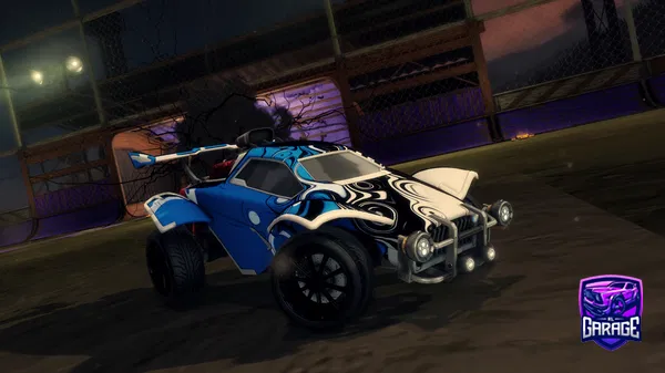 A Rocket League car design from IXSaloom