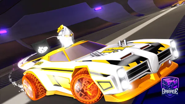 A Rocket League car design from MTGX