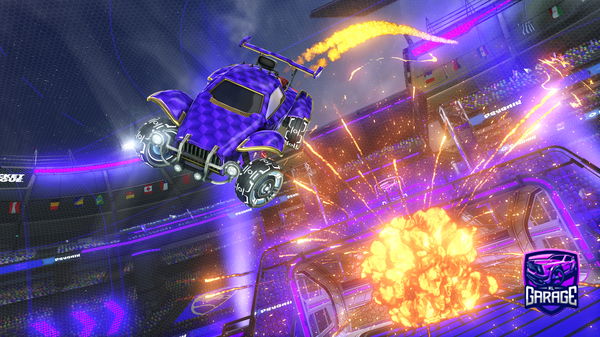 A Rocket League car design from ASVPChampion