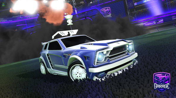 A Rocket League car design from andreamaxedit