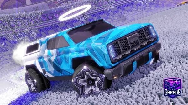 A Rocket League car design from Geo_Hell86