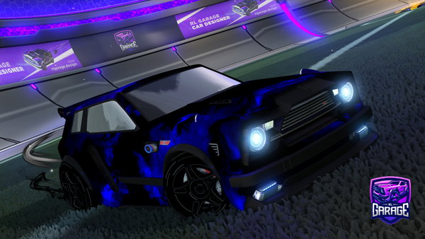 A Rocket League car design from StrungK