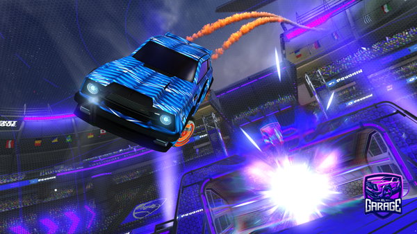 A Rocket League car design from rfxsecret