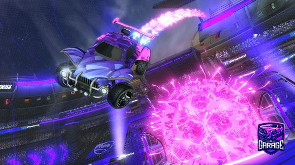 A Rocket League car design from Vulka