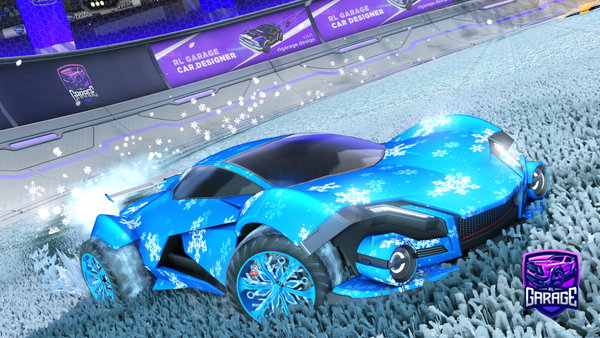 A Rocket League car design from GamingCapy