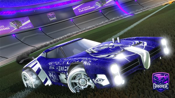 A Rocket League car design from ThePain523_on_PS4
