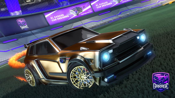 A Rocket League car design from Abubakertariq