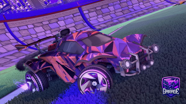 A Rocket League car design from imouto-san