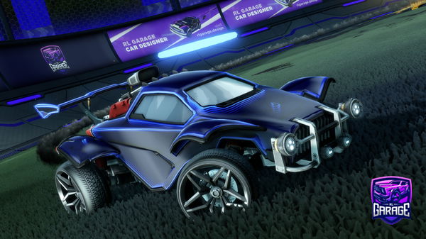 A Rocket League car design from WHASHKI101