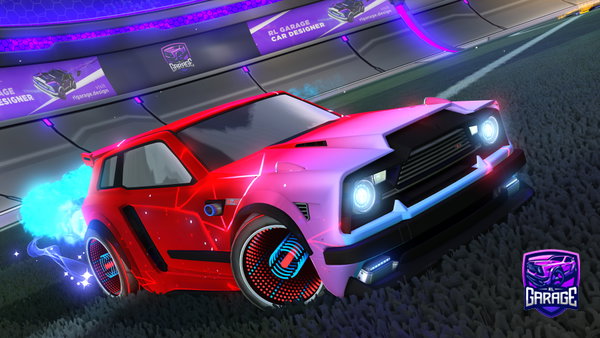 A Rocket League car design from nebthepro239